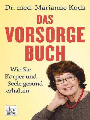 cover image of Das Vorsorge-Buch